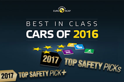 המכוניות הבטוחות ביותר לשנת 2016